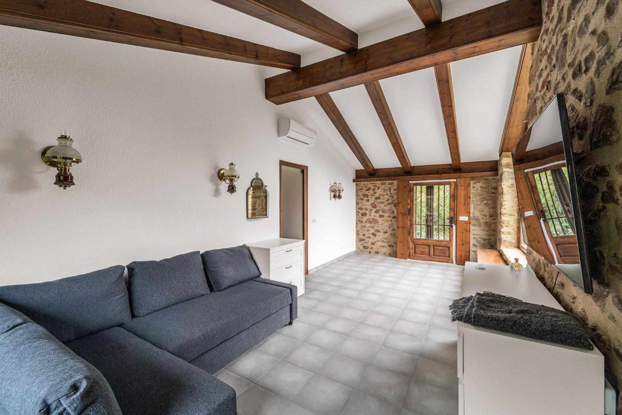 Castell In Girona Villa Sant Miquel de Campmajor Exterior photo