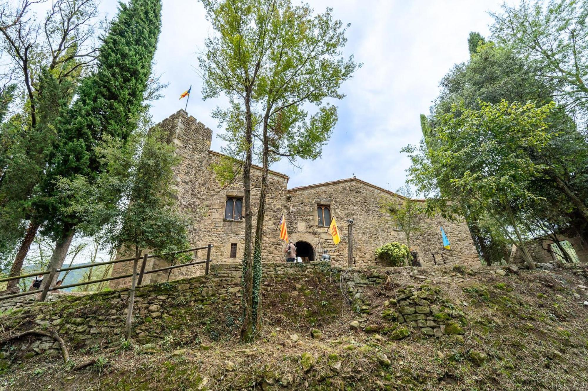 Castell In Girona Villa Sant Miquel de Campmajor Exterior photo