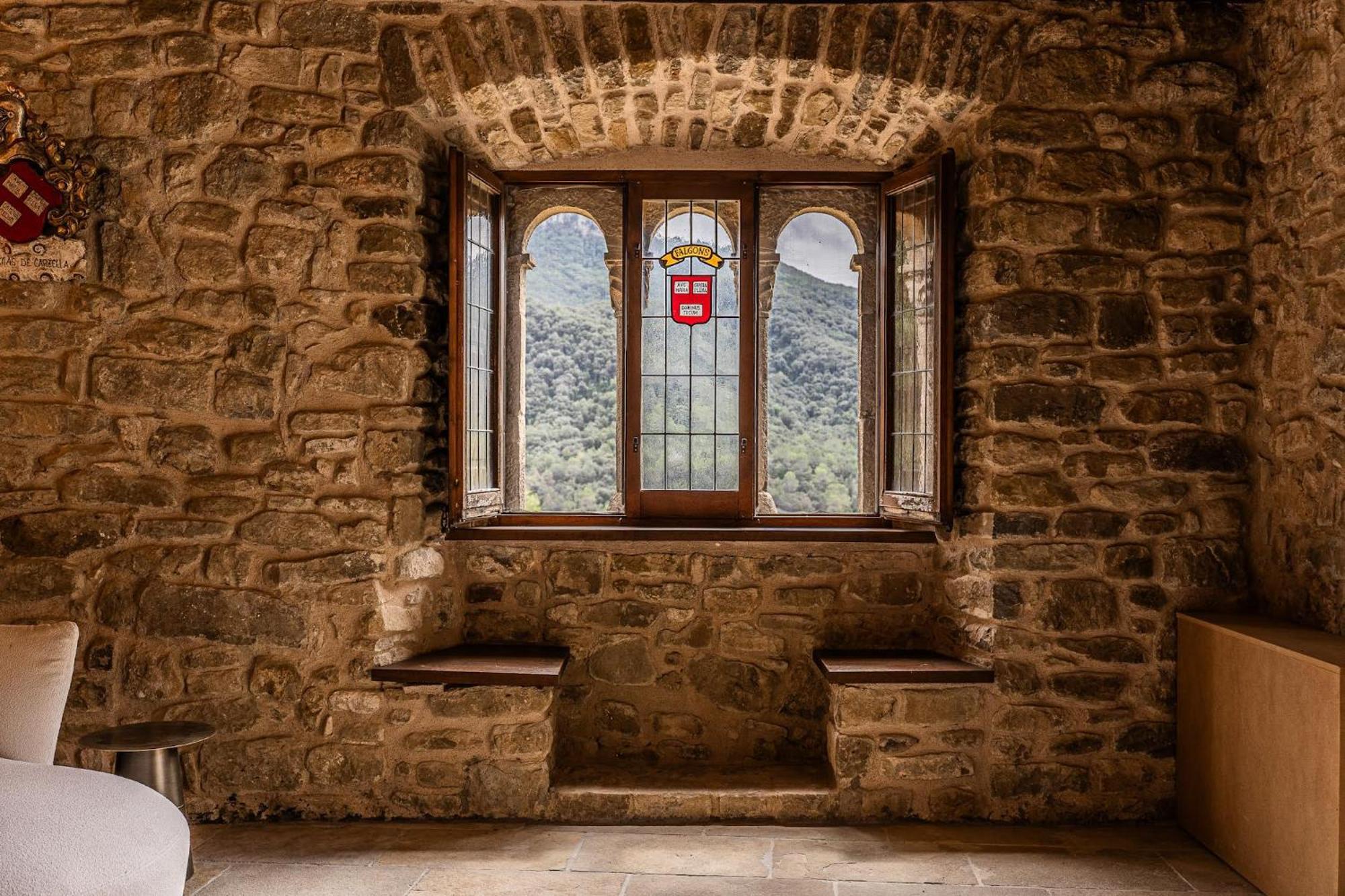 Castell In Girona Villa Sant Miquel de Campmajor Exterior photo