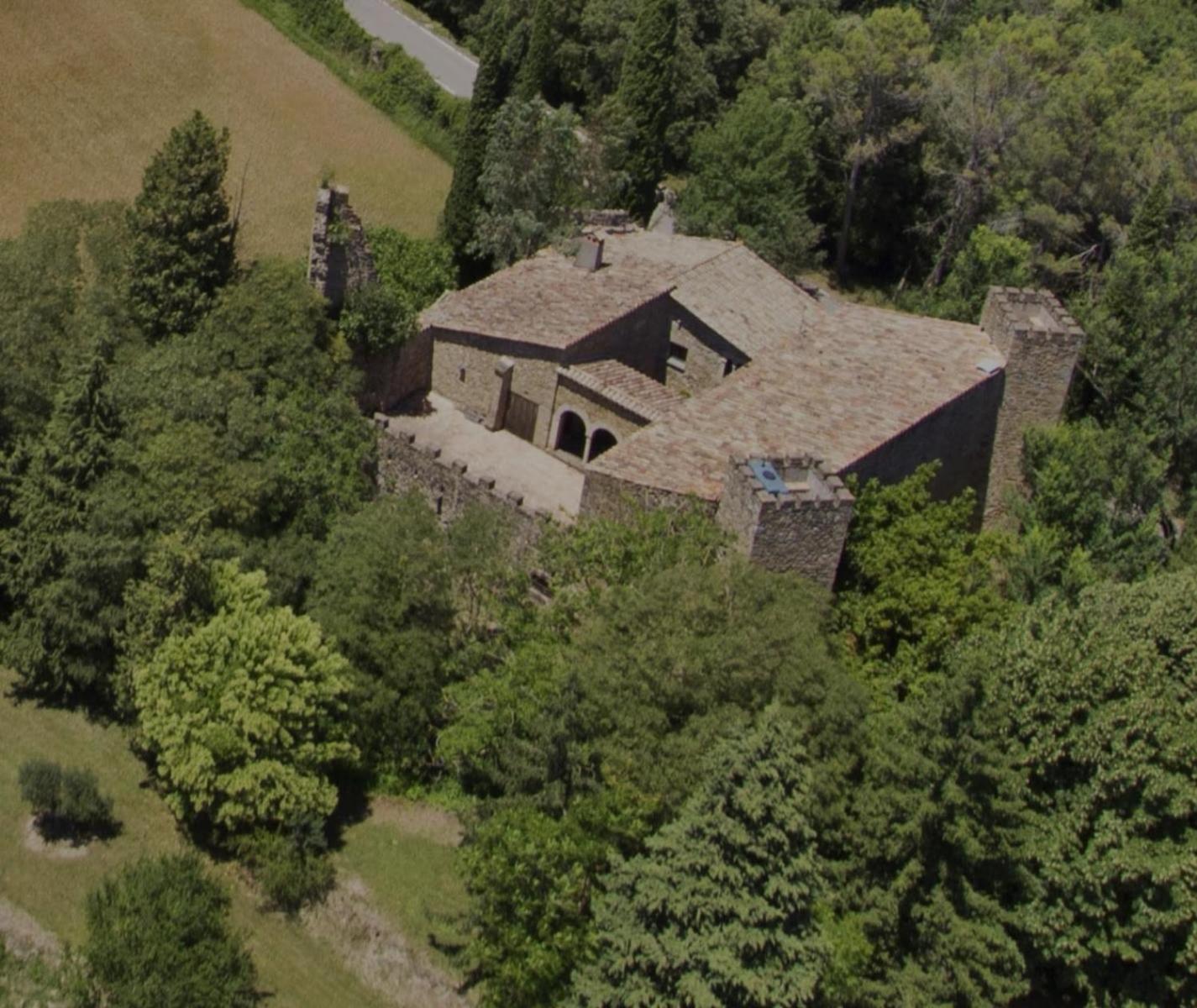 Castell In Girona Villa Sant Miquel de Campmajor Exterior photo